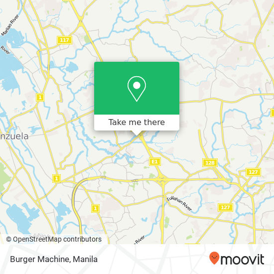 Burger Machine map