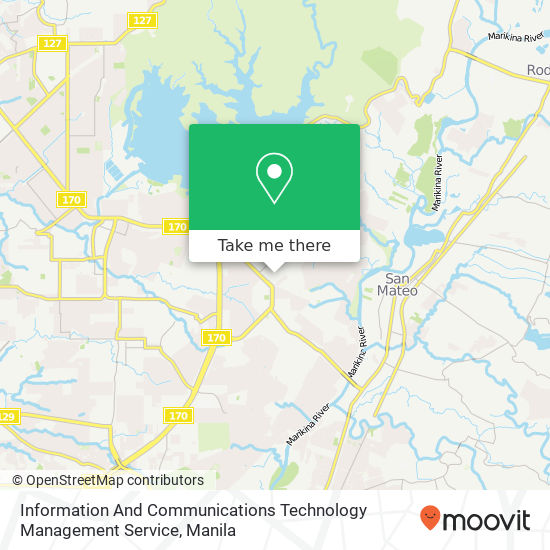 Information And Communications Technology Management Service map