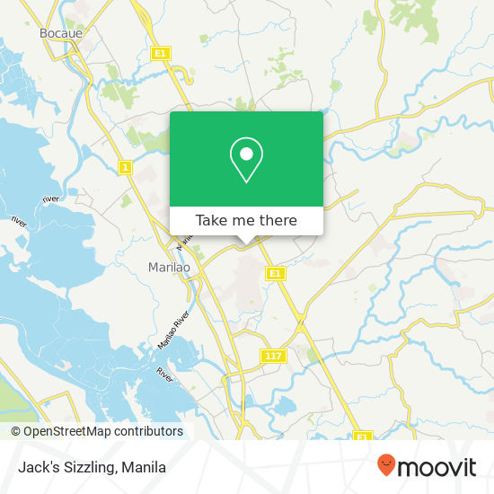Jack's Sizzling map