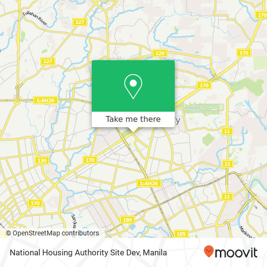 National Housing Authority Site Dev map