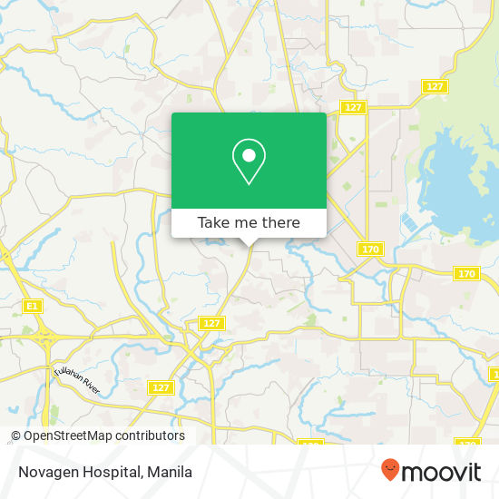 Novagen Hospital map