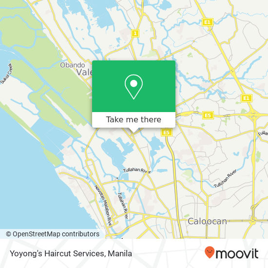 Yoyong's Haircut Services map