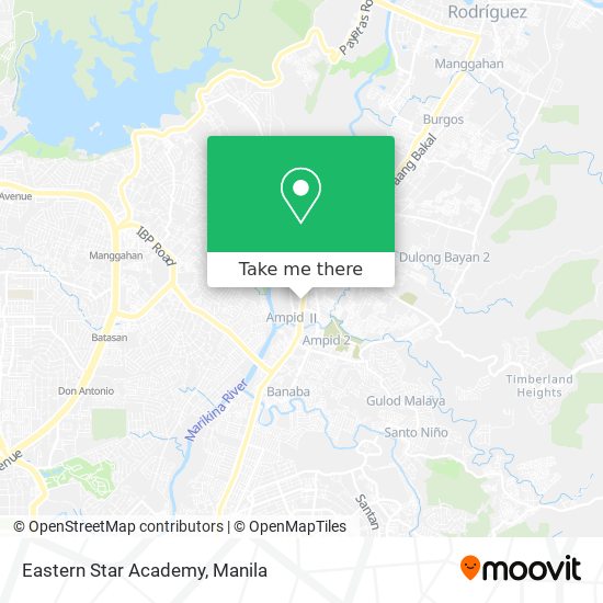 Eastern Star Academy map