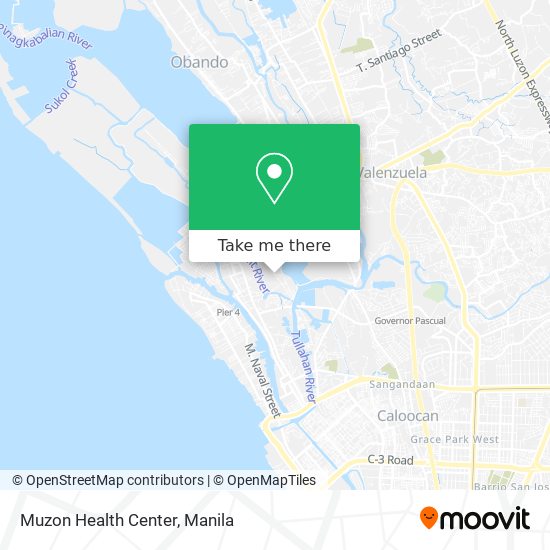 Muzon Health Center map