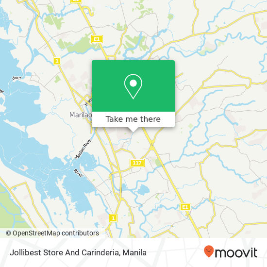 Jollibest Store And Carinderia map