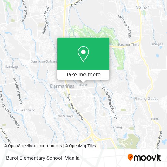 Burol Elementary School map