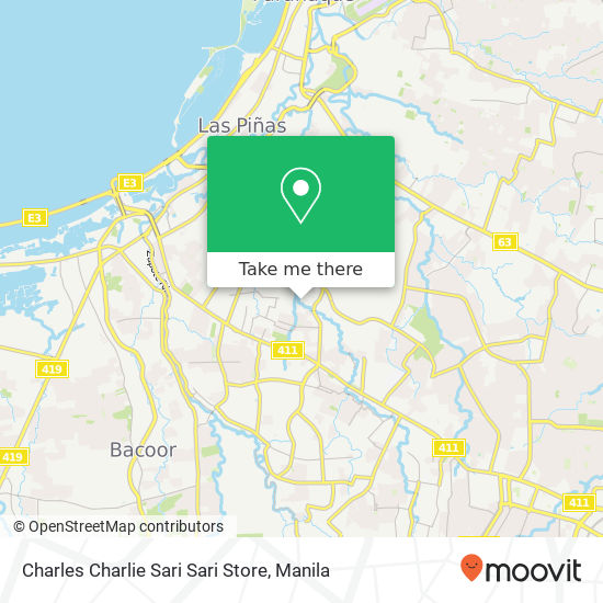 Charles Charlie Sari Sari Store map