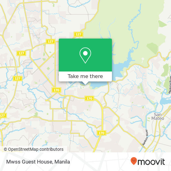 Mwss Guest House map