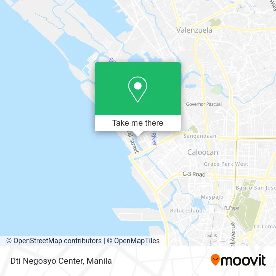 Dti Negosyo Center map