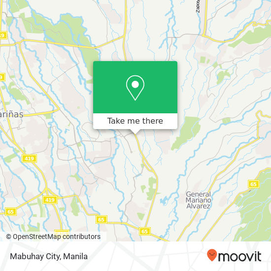 Mabuhay City map