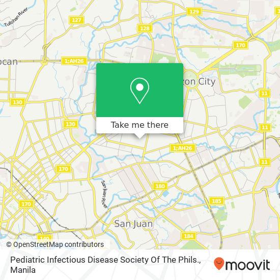 Pediatric Infectious Disease Society Of The Phils. map