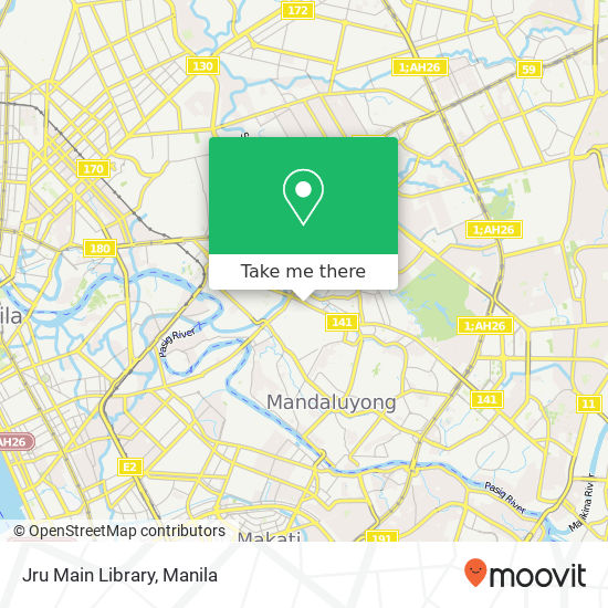 Jru Main Library map