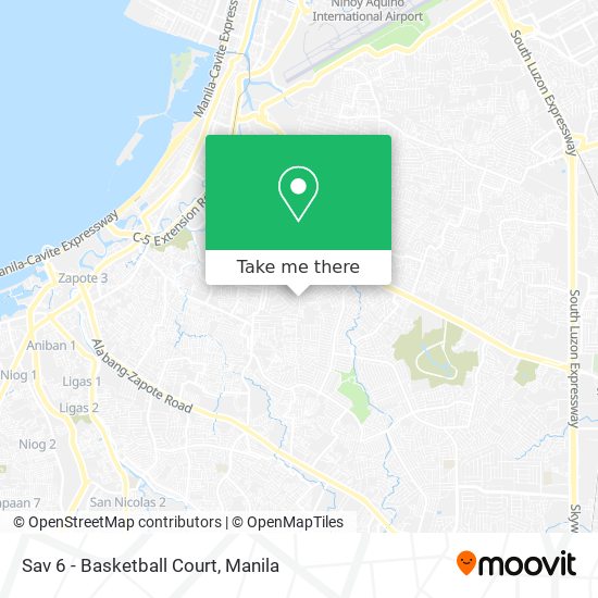 Sav 6 - Basketball Court map