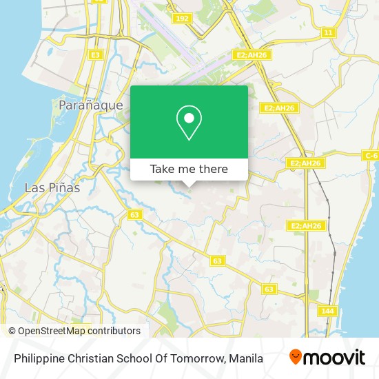 Philippine Christian School Of Tomorrow map