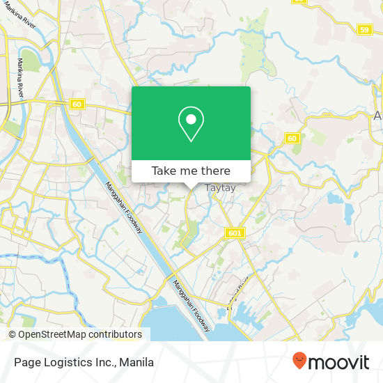 Page Logistics Inc. map
