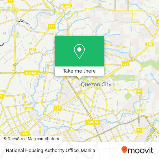 National Housing Authority Office map