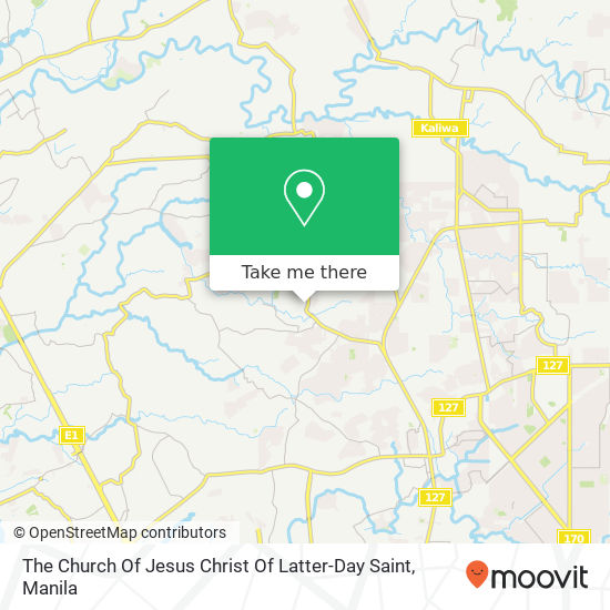 The Church Of Jesus Christ Of Latter-Day Saint map
