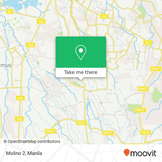 Molino 2 map