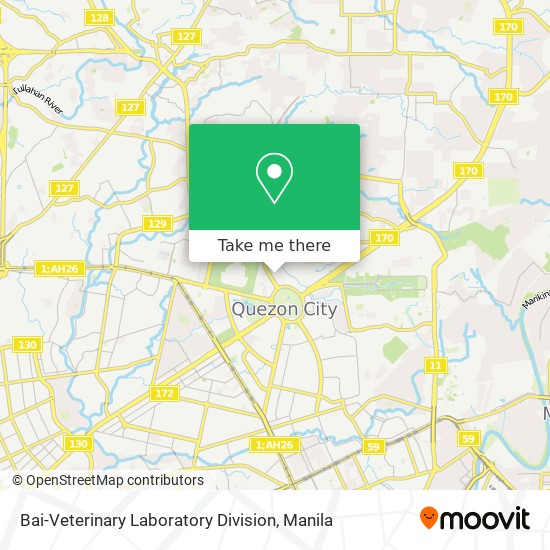 Bai-Veterinary Laboratory Division map