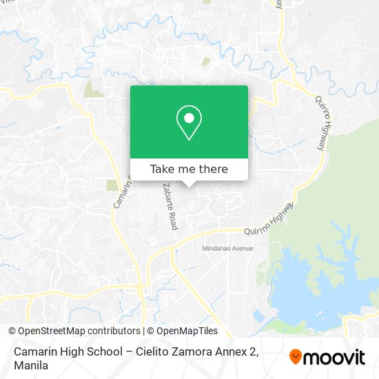 Camarin High School – Cielito Zamora Annex 2 map