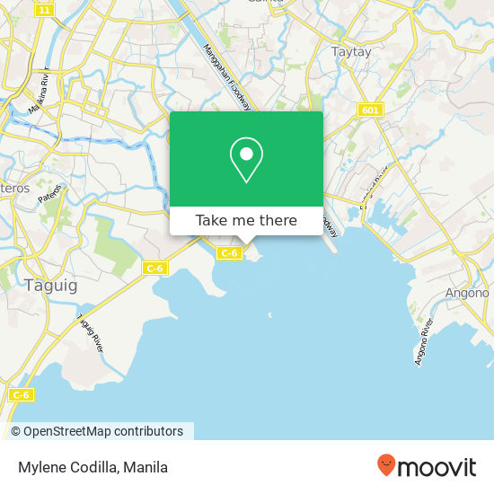 Mylene Codilla map