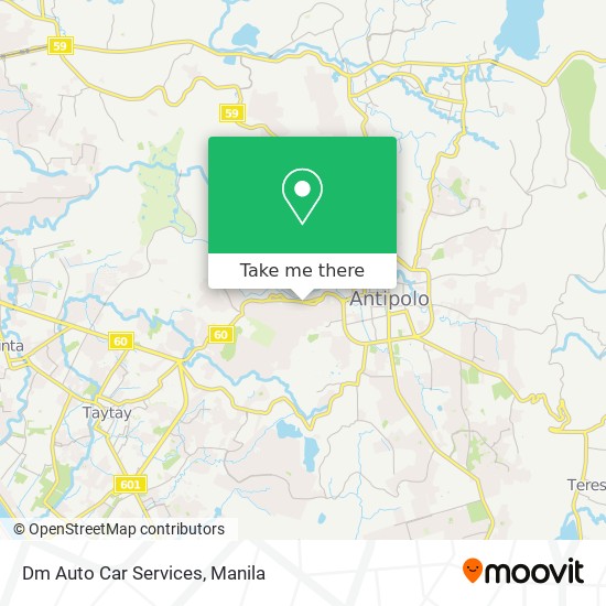 Dm Auto Car Services map