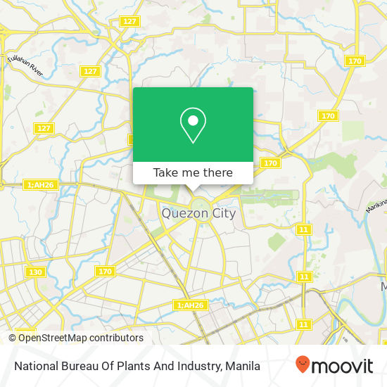 National Bureau Of Plants And Industry map