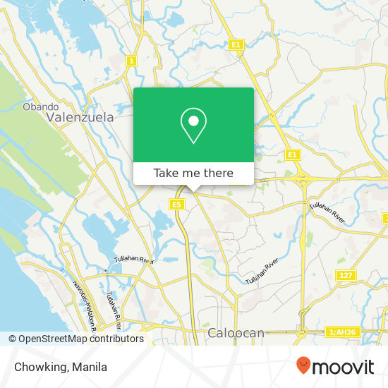 Chowking map