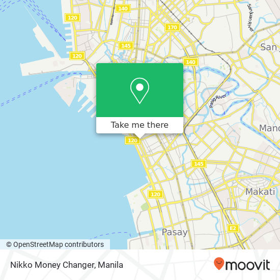 Nikko Money Changer map
