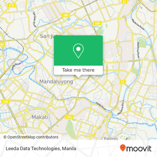 Leeda Data Technologies map