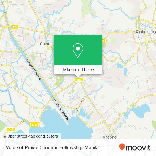 Voice of Praise Christian Fellowship map