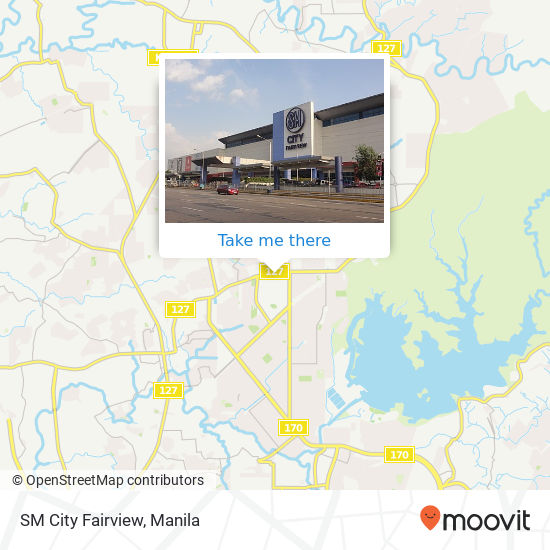 SM City Fairview map