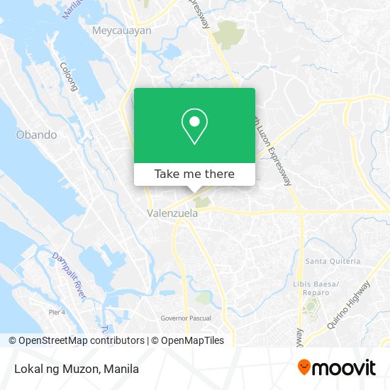 Lokal ng Muzon map