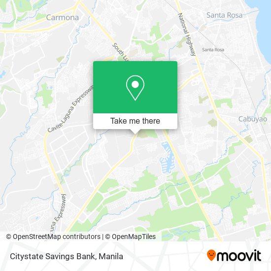 Citystate Savings Bank map