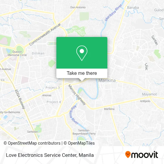 Love Electronics Service Center map