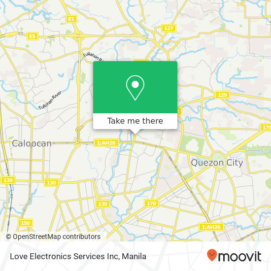 Love Electronics Services Inc map