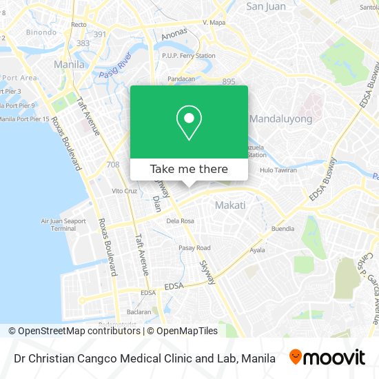 Dr Christian Cangco Medical Clinic and Lab map