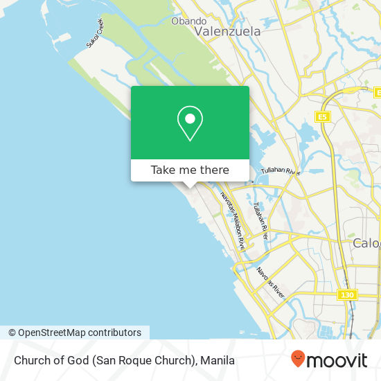 Church of God (San Roque Church) map