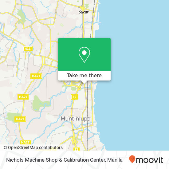 Nichols Machine Shop & Calibration Center map