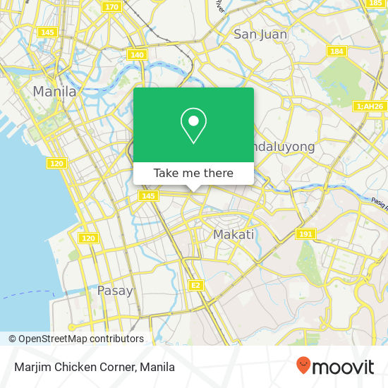 Marjim Chicken Corner map