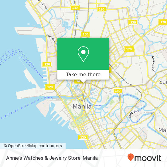 Annie's Watches & Jewelry Store map