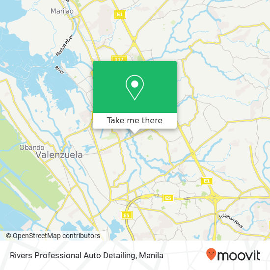 Rivers Professional Auto Detailing map