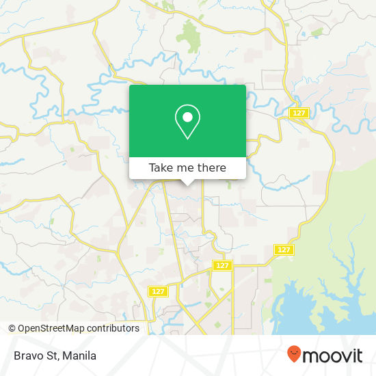 Bravo St map