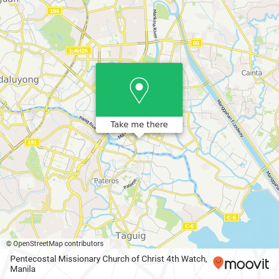 Pentecostal Missionary Church of Christ 4th Watch map