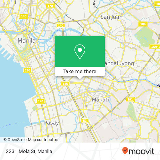 2231 Mola St map