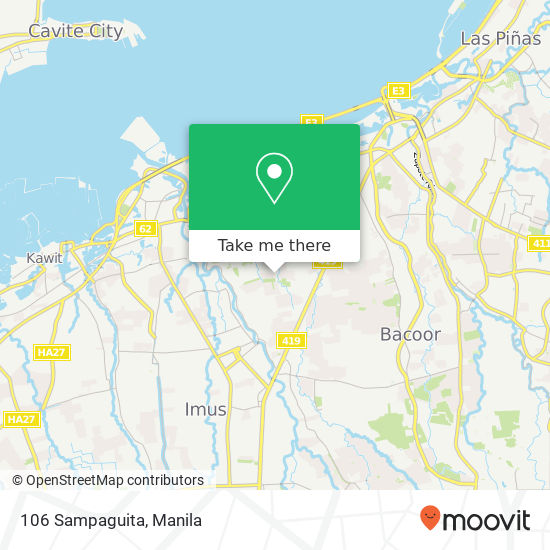 106 Sampaguita map