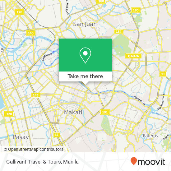 Gallivant Travel & Tours map