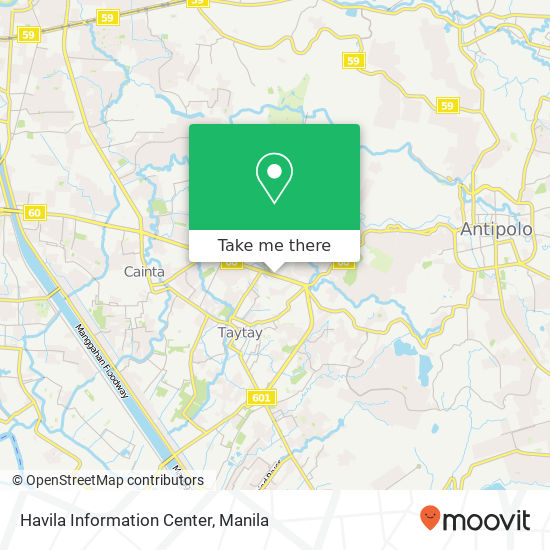 Havila Information Center map