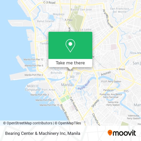 Bearing Center & Machinery Inc map