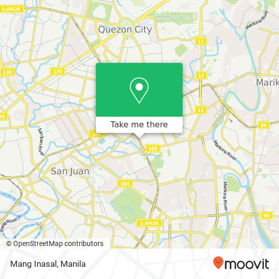 Mang Inasal map